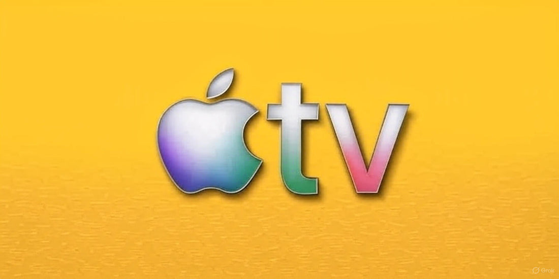 Behind the scenes of Apple TV intro showing in-camera practical effects