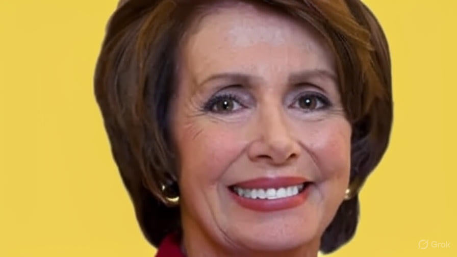 Nancy Pelosi and Barack Obama smiling together, symbolizing leadership and bipartisan collaboration.