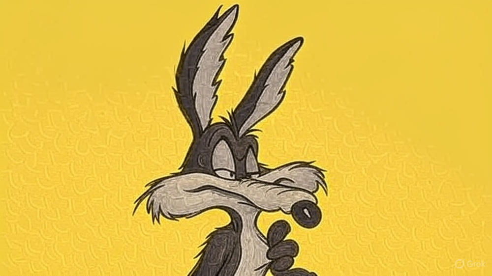 Empire 2026 Preview cover featuring dynamic Coyote vs Acme desert chase artwork.