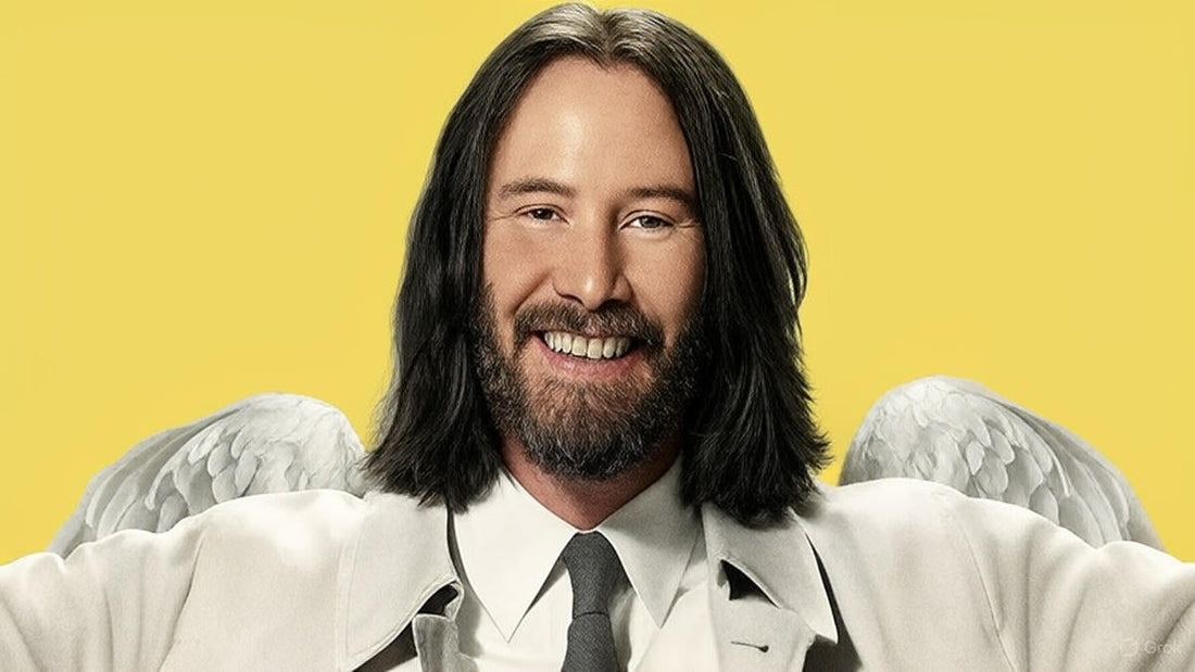 Actor Keanu Reeves faces time loops and deadly sharks in his new action film Shiver set on the Caribbean Sea.