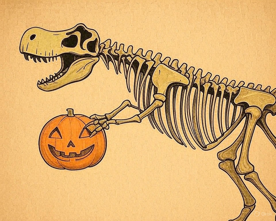 Lifelike dinosaur costume shocks shoppers at Lowe’s — viral Halloween 2025 moment goes viral