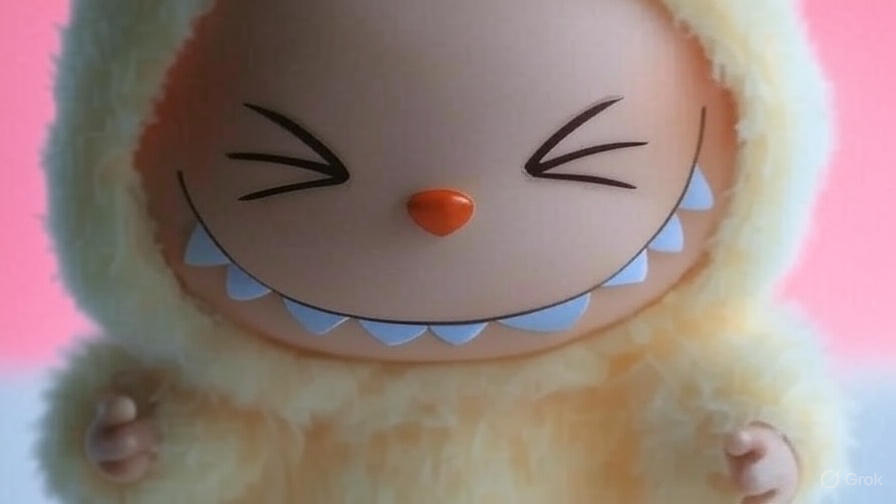 Labubu collectible plush dolls inspired by Kasing Lung’s artistic toy designs