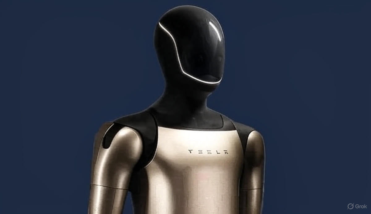 Elon Musk’s Optimus robot demonstrating precision healthcare technology for future medical innovation