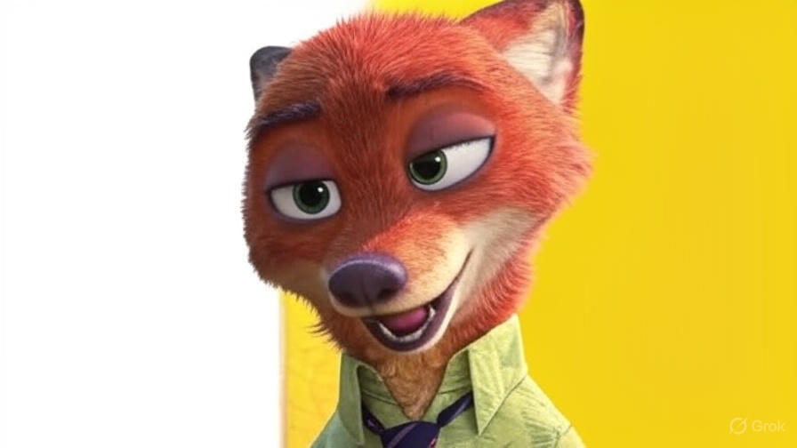 Zootropolis cityscape from Disney's Zootopia 2 animated sequel 2025